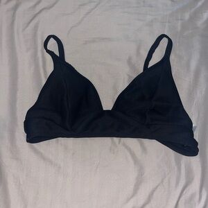 Old Navy Black Triangle Bikini Top